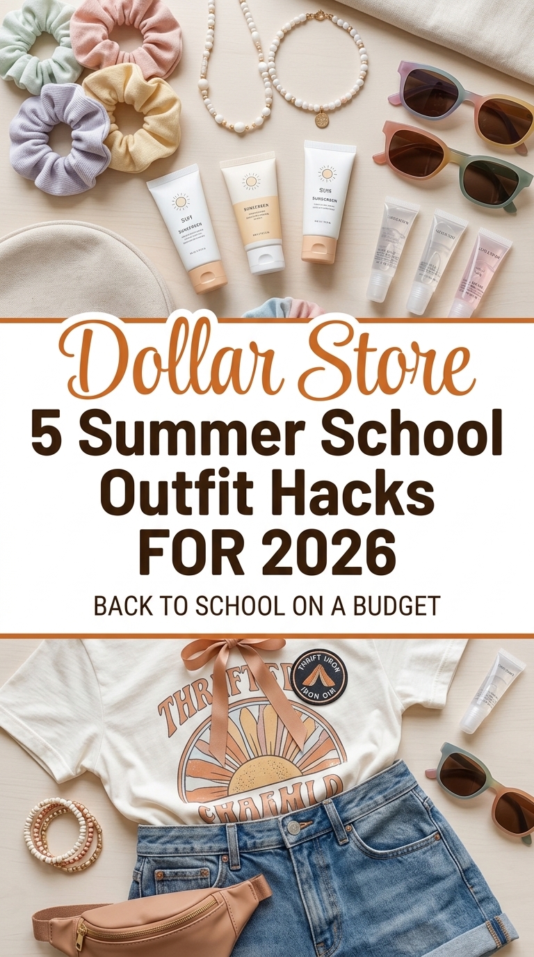 Dollar Store Dreams: Summer School Style on a Micro-Budget