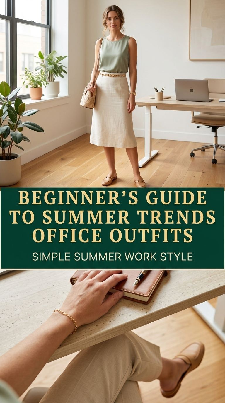 Summer Office Outfits That Keep You Cool & Professional