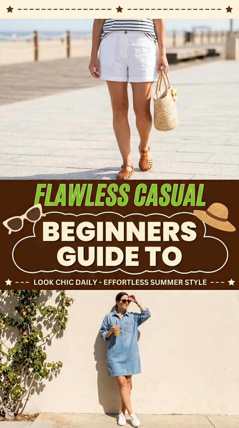 Sunny & Simple: Casual Summer Outfits That Let You Actually Enjoy the Day