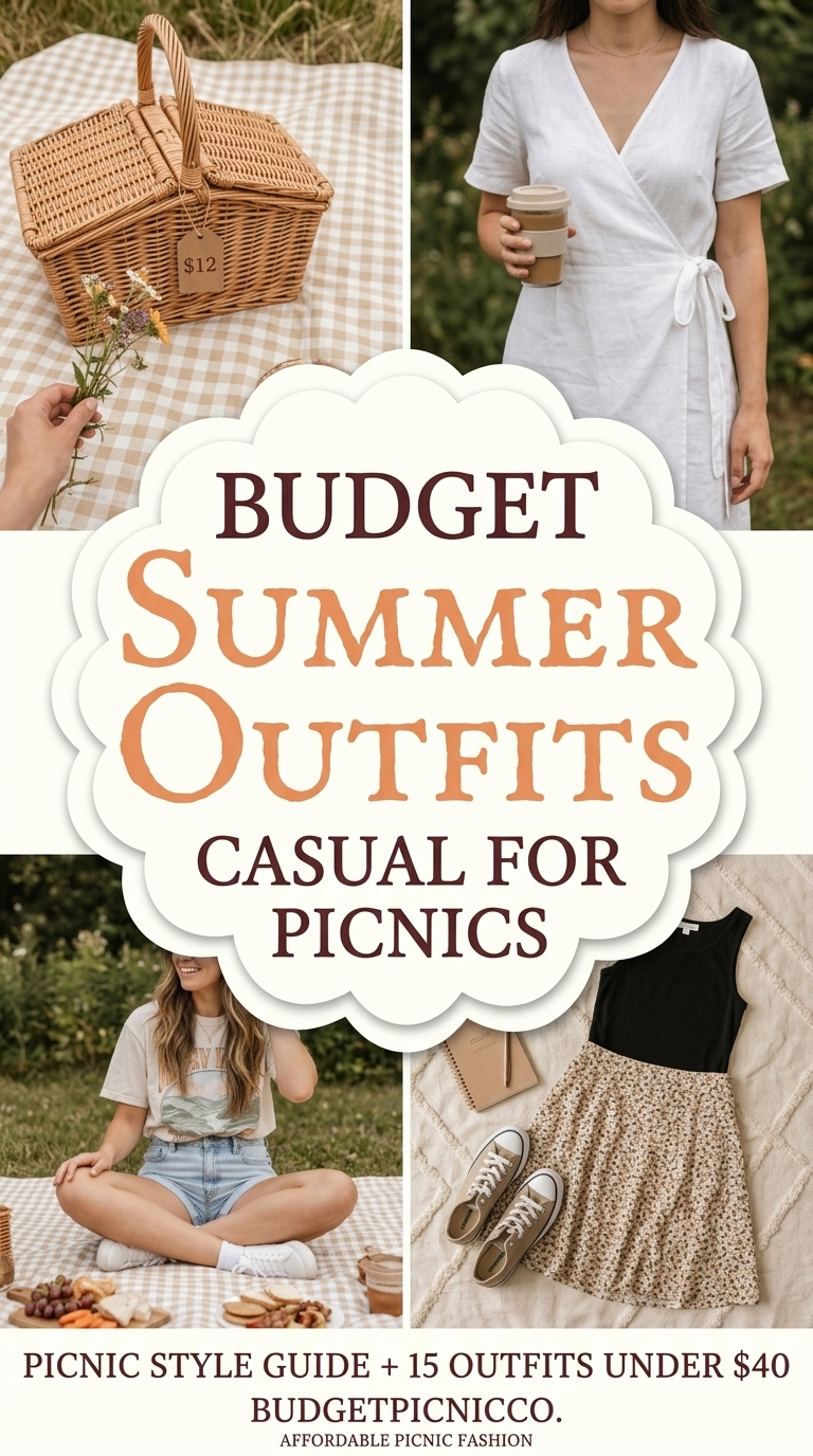 Breezy Summer Outfits for Park Walks & Picnics That Survive Grass Stains and Kid Chases
