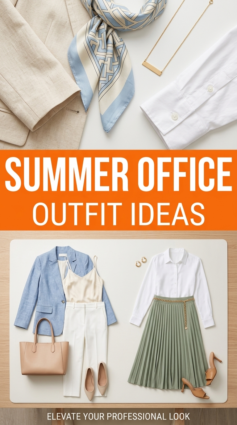 Beat the Heat, Keep the Polish: Our Smart Summer Office Style Guide