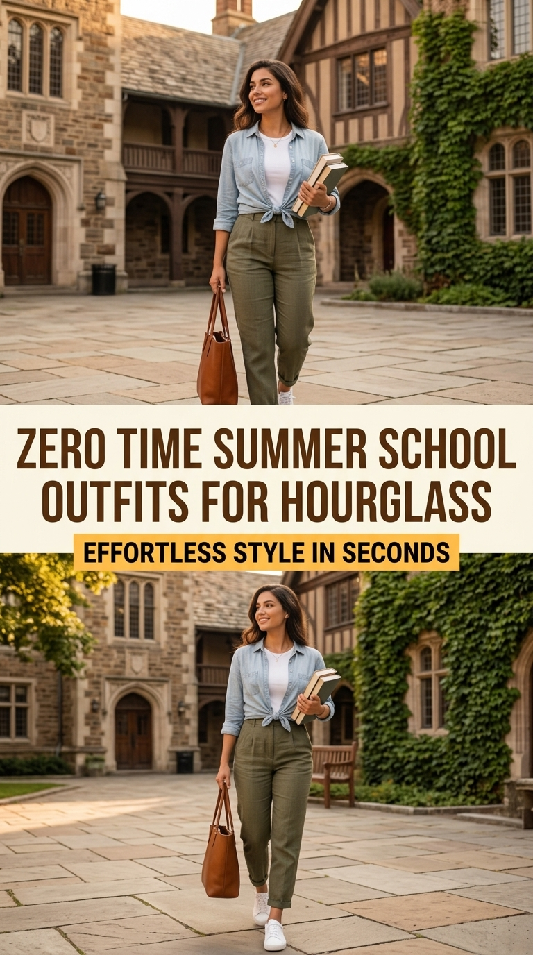 Summer School Outfits That Actually Work for Curvy Figures (No More Gaping or Riding Up!)